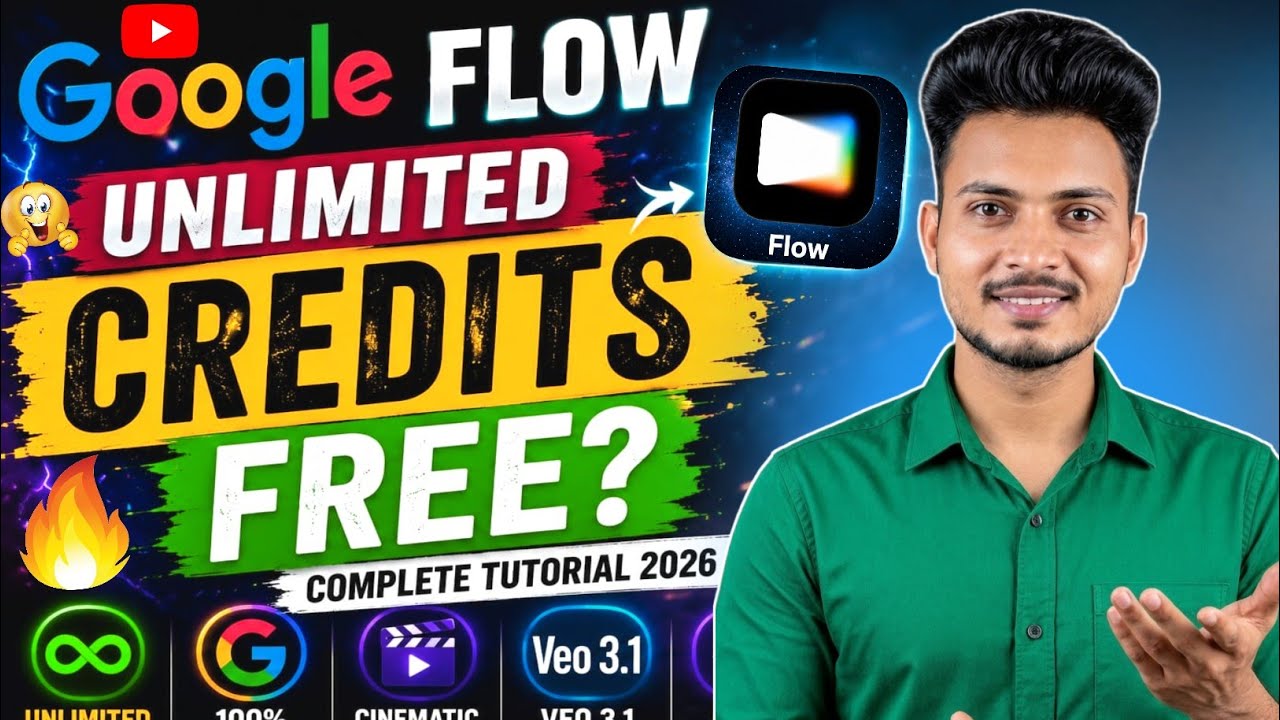 🚀 Google Flow Unlimited Credits FREE? | Google Flow AI Tutorial 2026