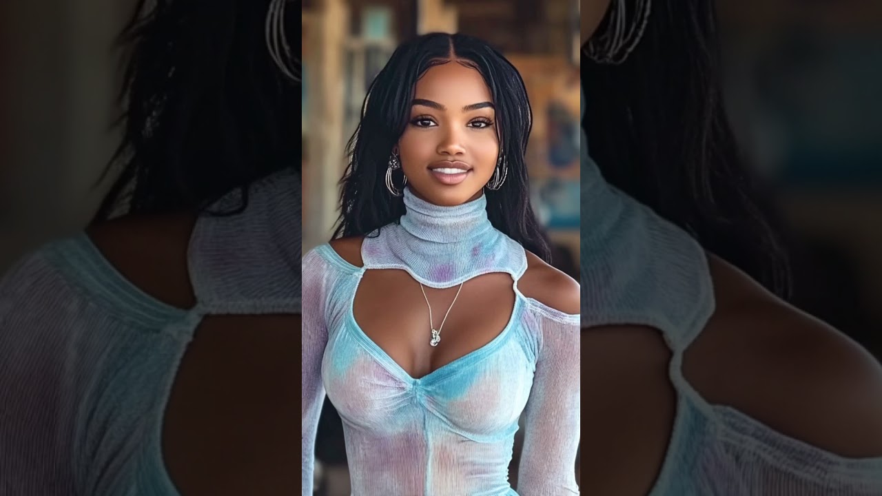 Chocolate Beauty: Melanin Goddess With Stunning Eyes And Candy Lips | Kompa Gouyad 4 Kampé
