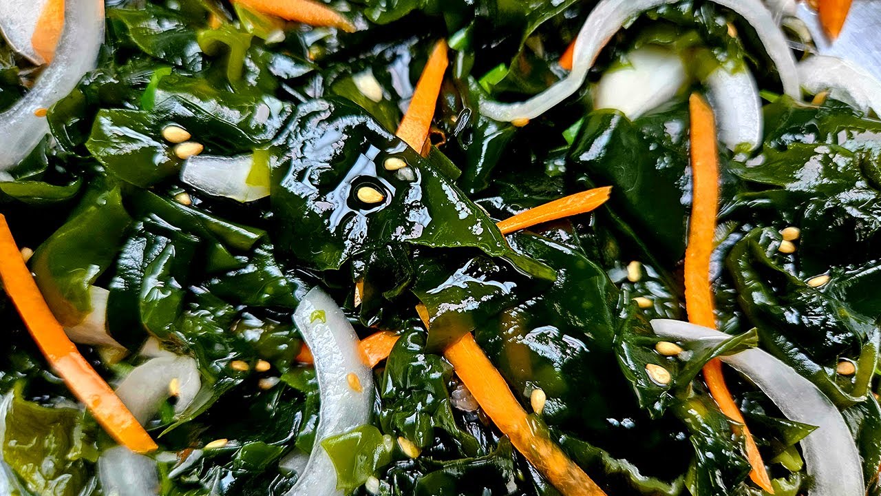 기발한 마른미역무침 사계절내내 최고입니다