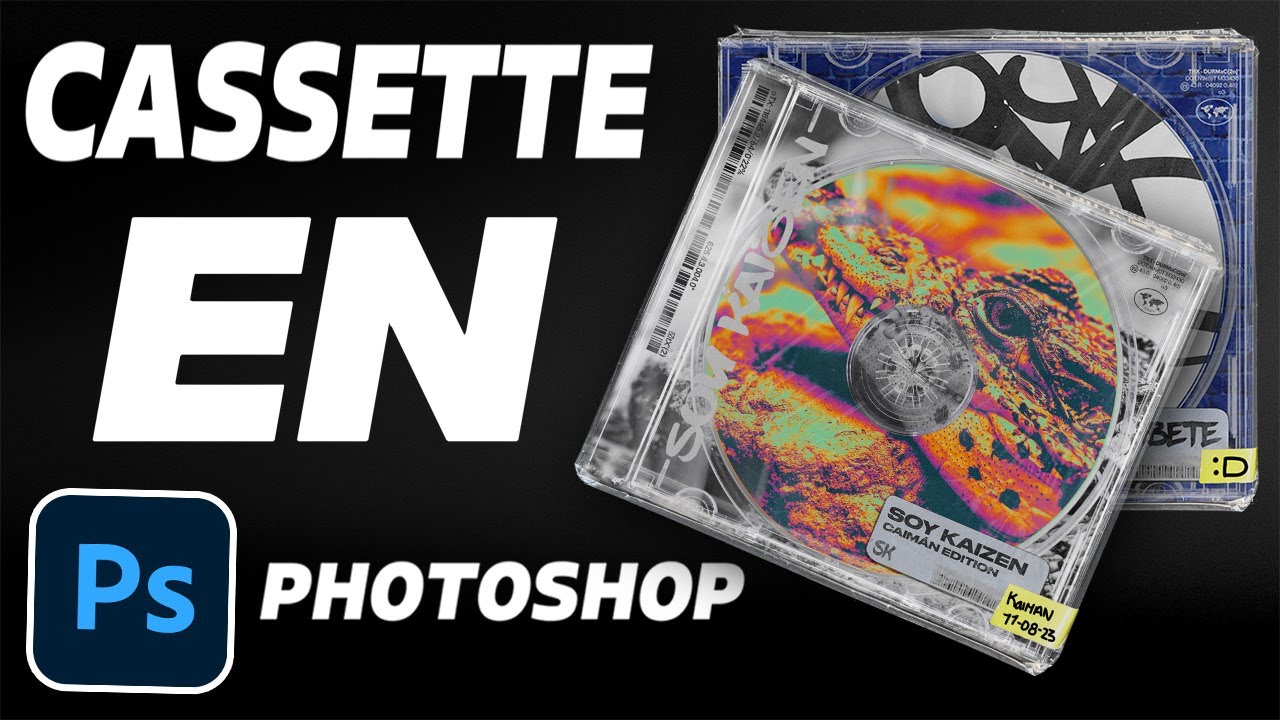 CD en Cassette | Photoshop | Tutorial 2023