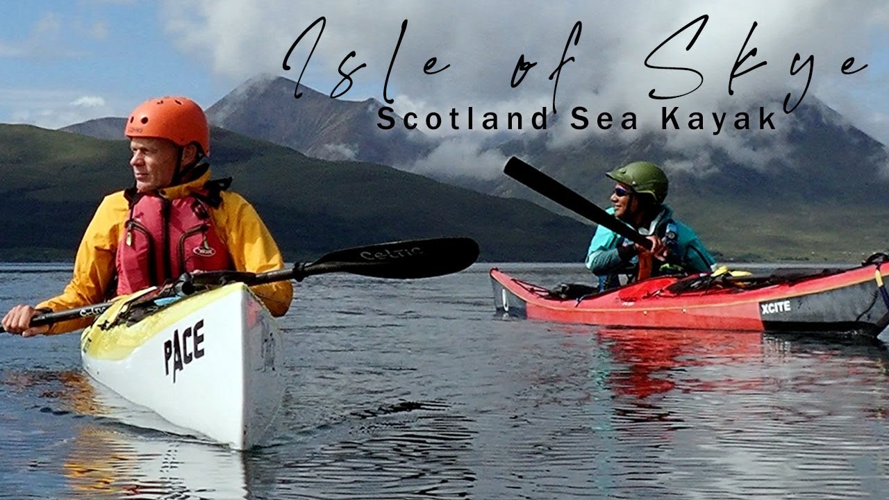 Amazing kayaking on Isle of Skye