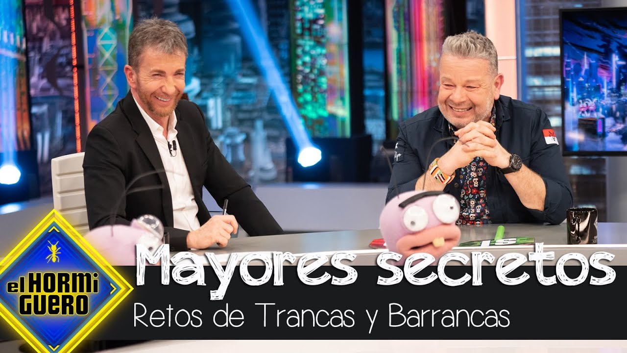Los mayores secretos de Alberto Chicote salen a la luz con Trancas y Barrancas - El Hormiguero