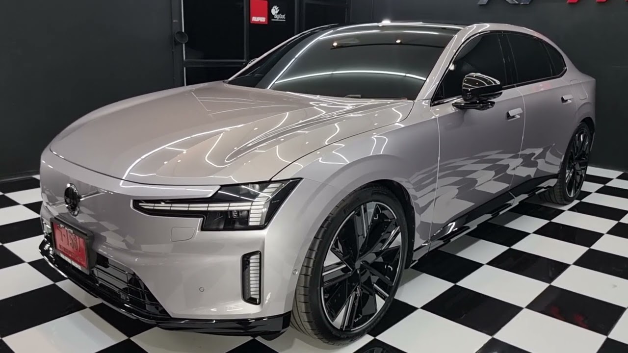 Volvo ES90 รถไฟฟ้า 100% เคลือบกราฟีน Alpha Graphene Pro 10H