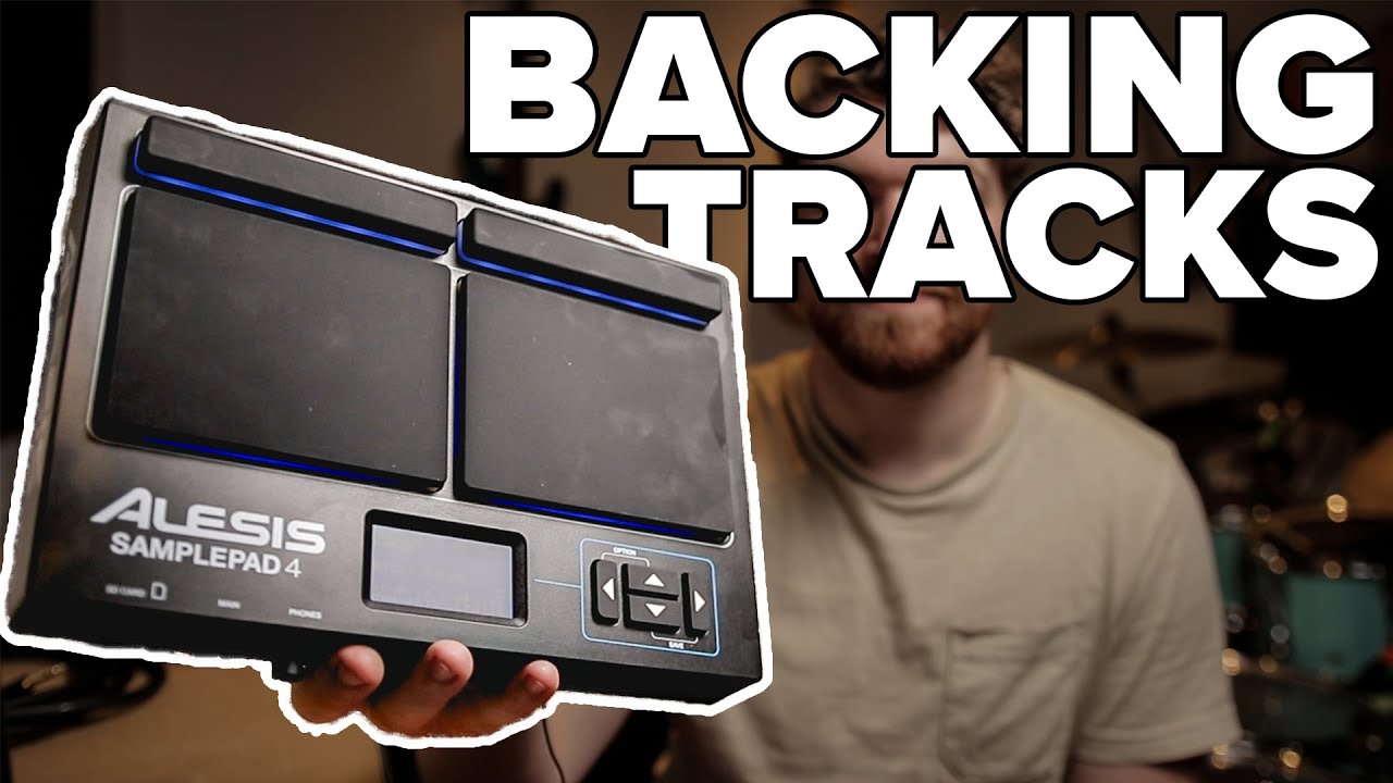 Import Backing Tracks to the Alesis Sample Pad 4