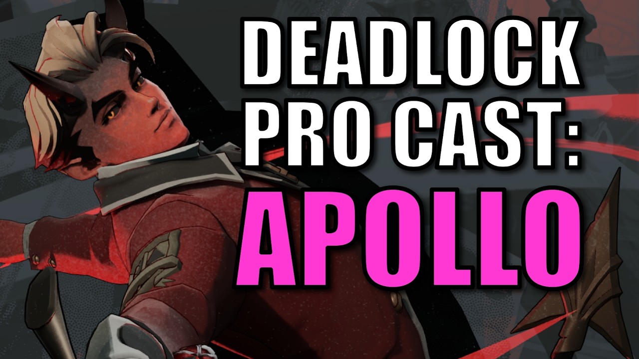 Deadlock Pro Cast 2: Apollo 🎙️ eidorian Melee Creeps Ranked Solo Ladder Gameplay Build Guide Items