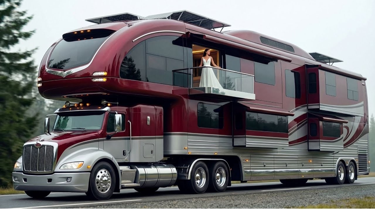 2026 Kenworth W900 Sovereign Motorhome | Two-Level Luxury Mansion on Wheels