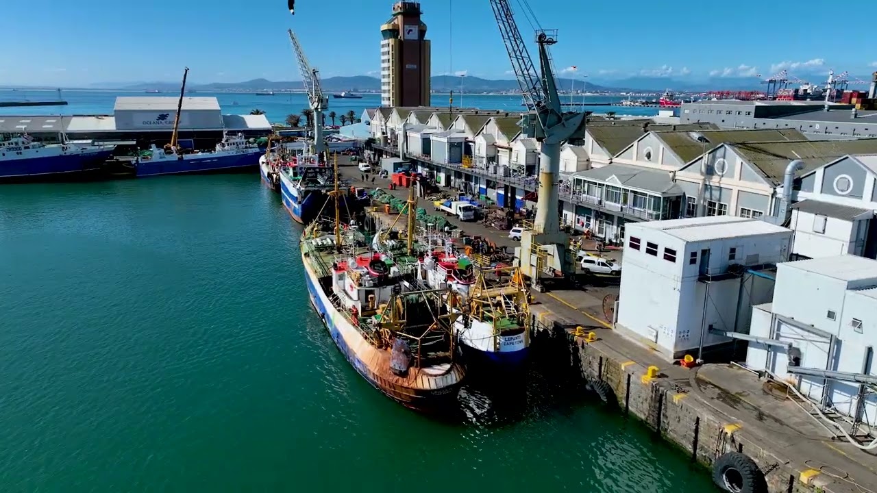 Viking Fishing & Sea Harvest Cape Town Harbour Drone Shots