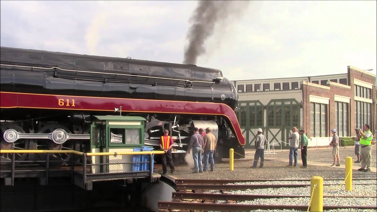 Fire Up 611 5/9/15: N&W J 611's Historic First Move of the Century