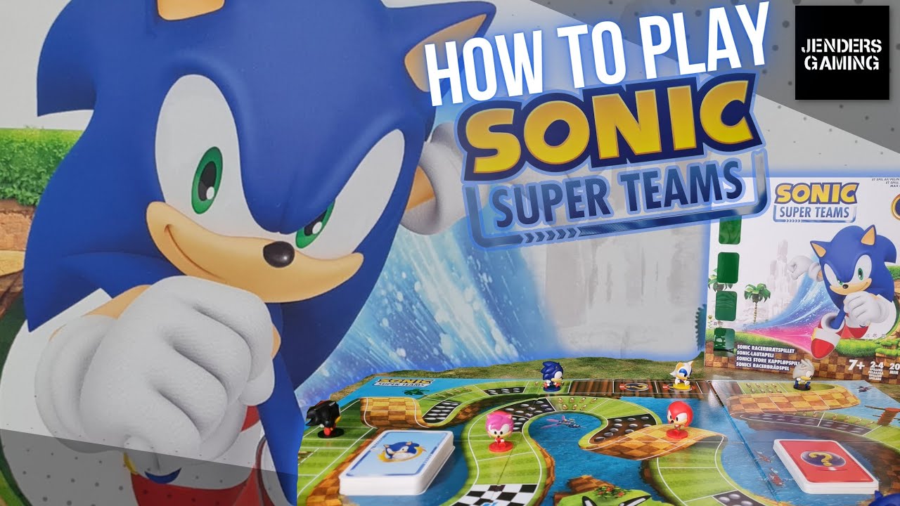 Sonic Super Teams, board game! Is it fun?