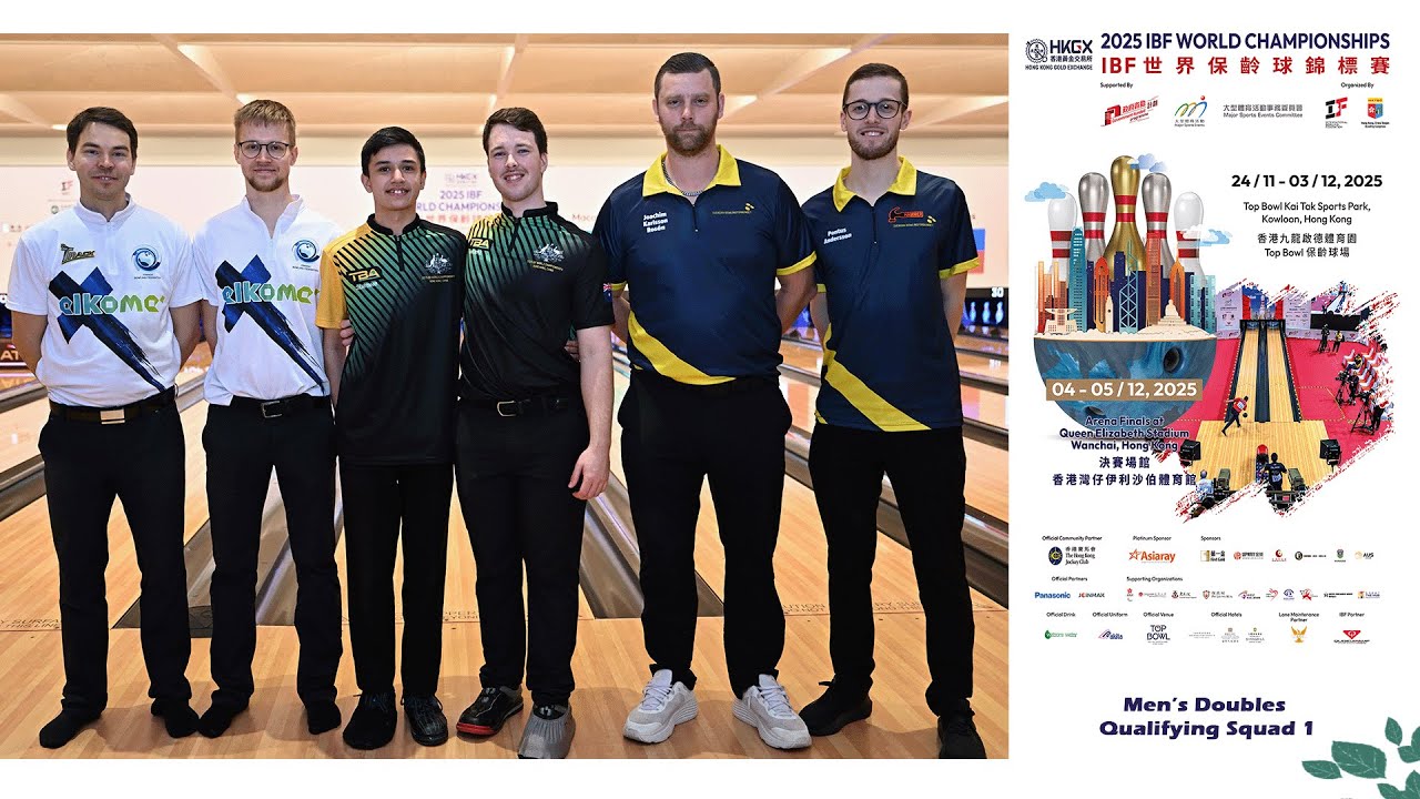 [Doubles-Men Qualifying SQ-A, Lane 17-20] HKGX 2025 IBF World Championships