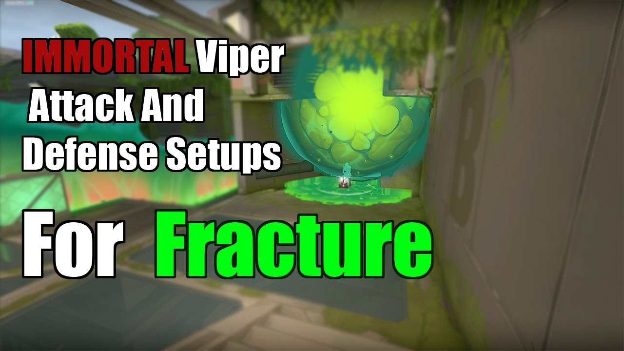 INSANE Immortal Fracture Viper Setups to get EASY Wins -Valorant Guides
