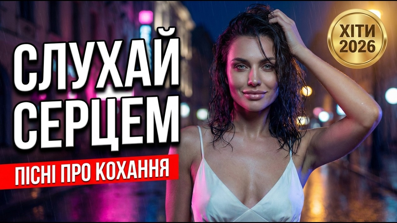 💛Українські пісні про кохання ❤️ Збірник хітів 2026 • 1 година душевної музики