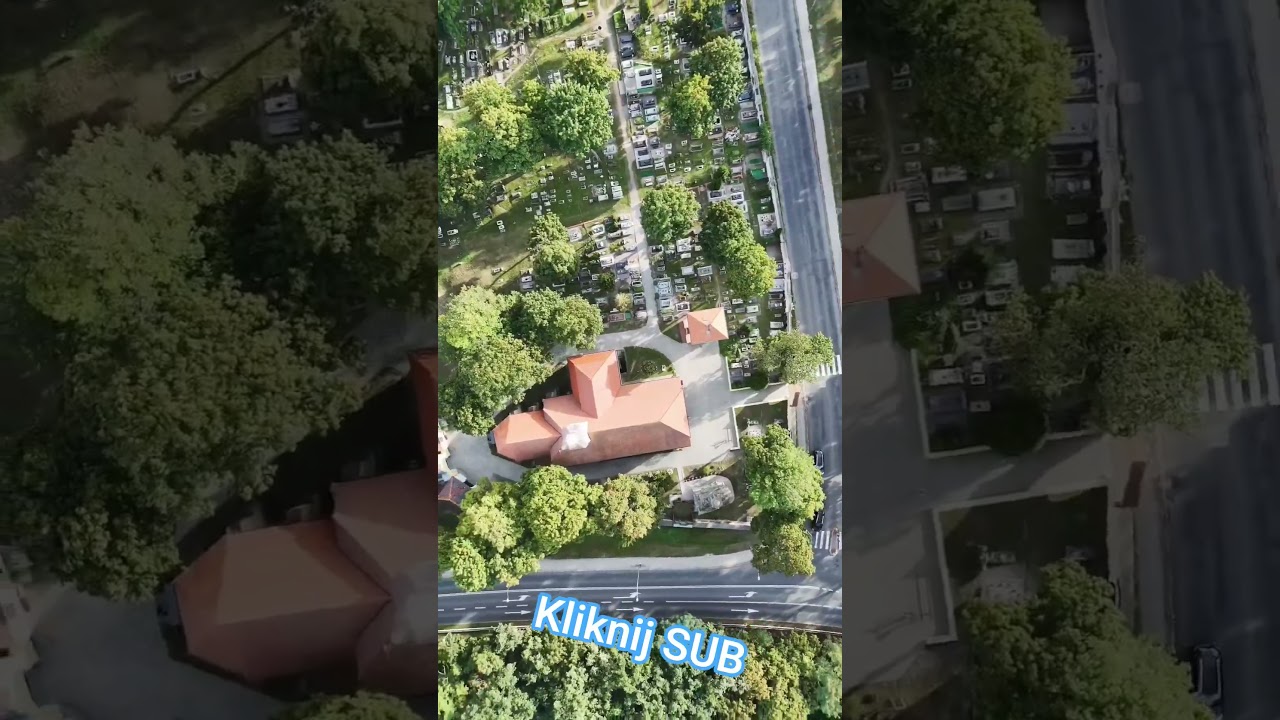 Magia Żagania z lotu ptaka | Kości&oacute;ł na G&oacute;rce i panorama Żagania #żagań #dji #drone
