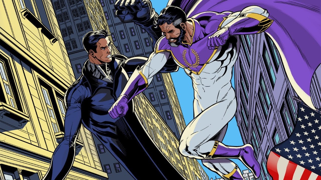 Comic Book Team Up:
