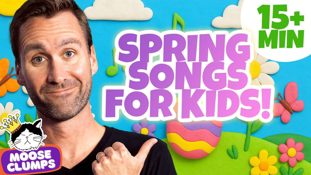 🌼 Spring Songs for Kids | Rainbows, Easter, Gardening & More!