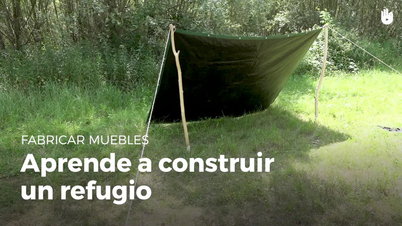 Aprende a fabricar un refugio | Construye en la naturaleza como un Boy Scout