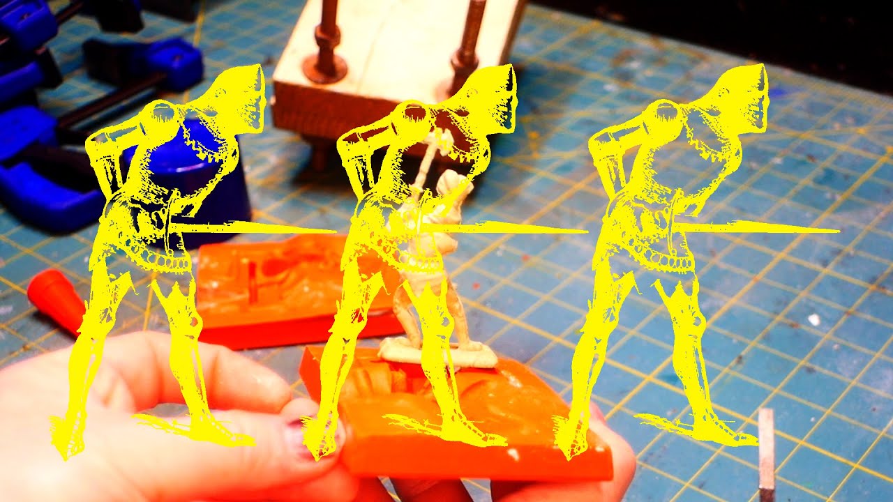 Casting Miniatures From Forgotten Molds