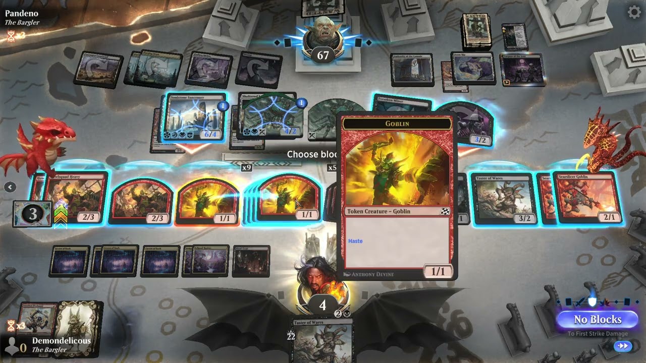 Lorwyn Goblins Epic Game - Opponent Gains 300 I Deal 400 Damage [ECL Standard]