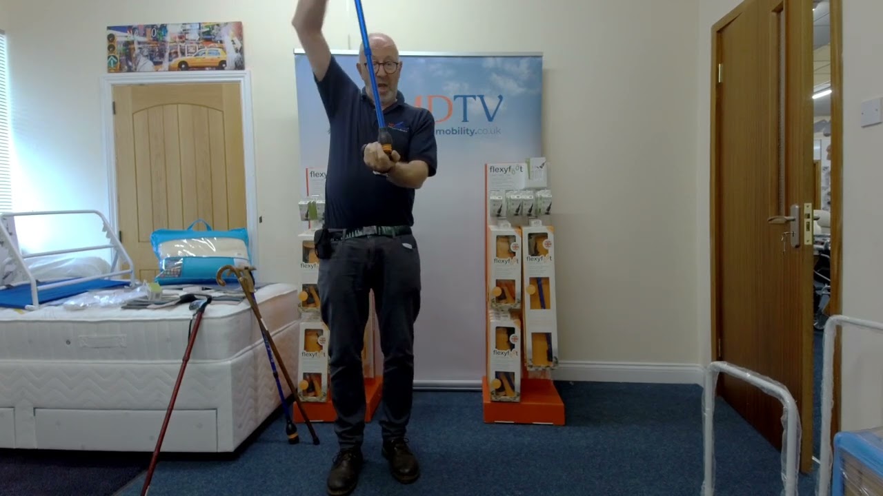 Safety first with Flexyfoot walking sticks