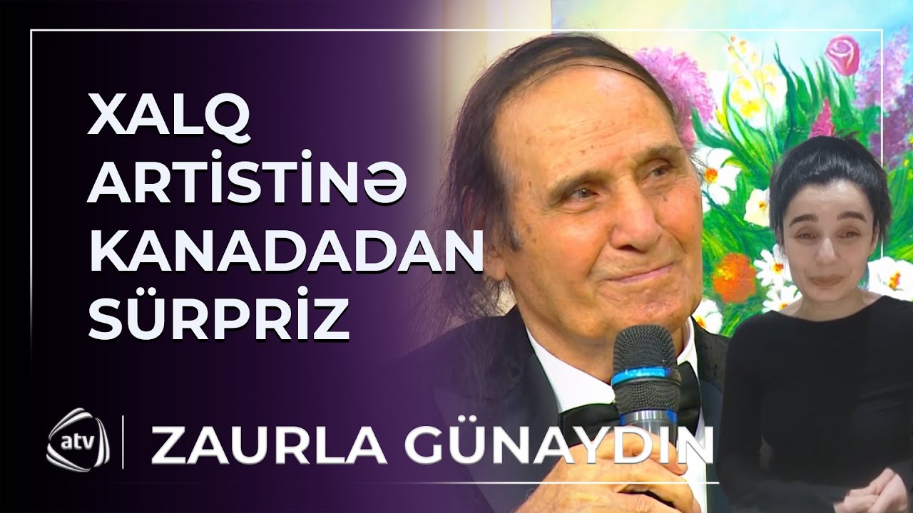Niyaməddin Musayevin Kanadada yaşayan qızı canlı efirə qoşuldu / Zaurla Günaydın