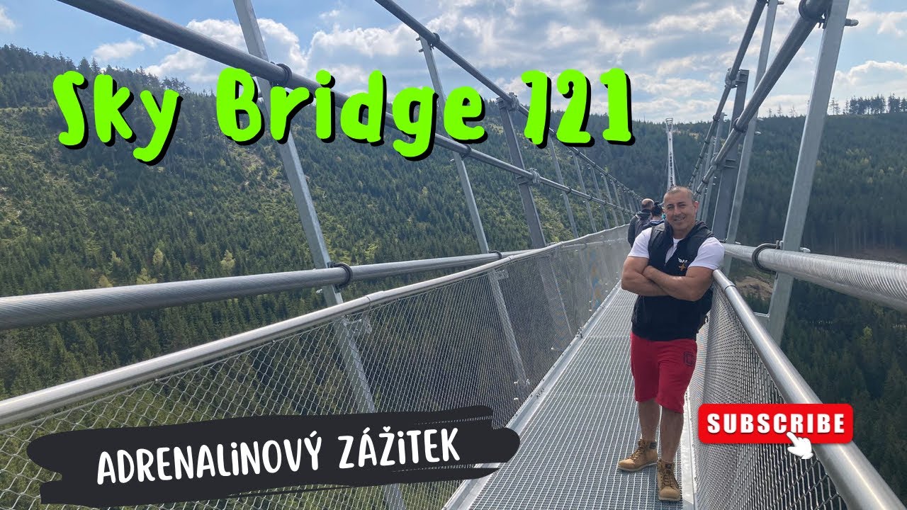 Nejdelší visutý most na světě Sky Bridge 721 Dolní Morava