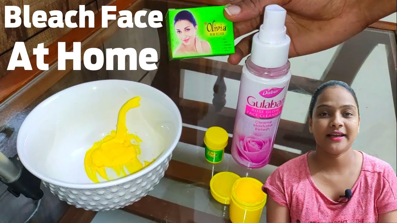 How to Bleach Face at Home, Bleach Karne Ka Tarika, Olivia Bleach Cream How to Use