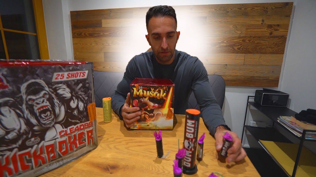 ZWAAR 50 MM VUURWERK GEKOCHT IN TSJECHIE
