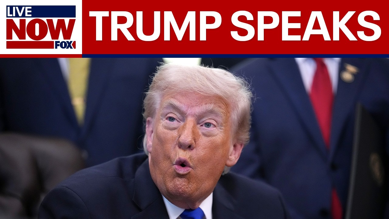LIVE: Pres. Trump Discusses White House UFC Fight