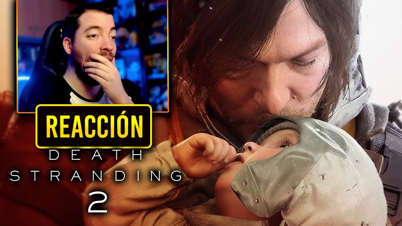 KOJIMA ESTÁ DESATADO! 😲 Mi REACCIÓN al PRE-ORDER TRAILER de DEATH STRANDING 2: ON THE BEACH