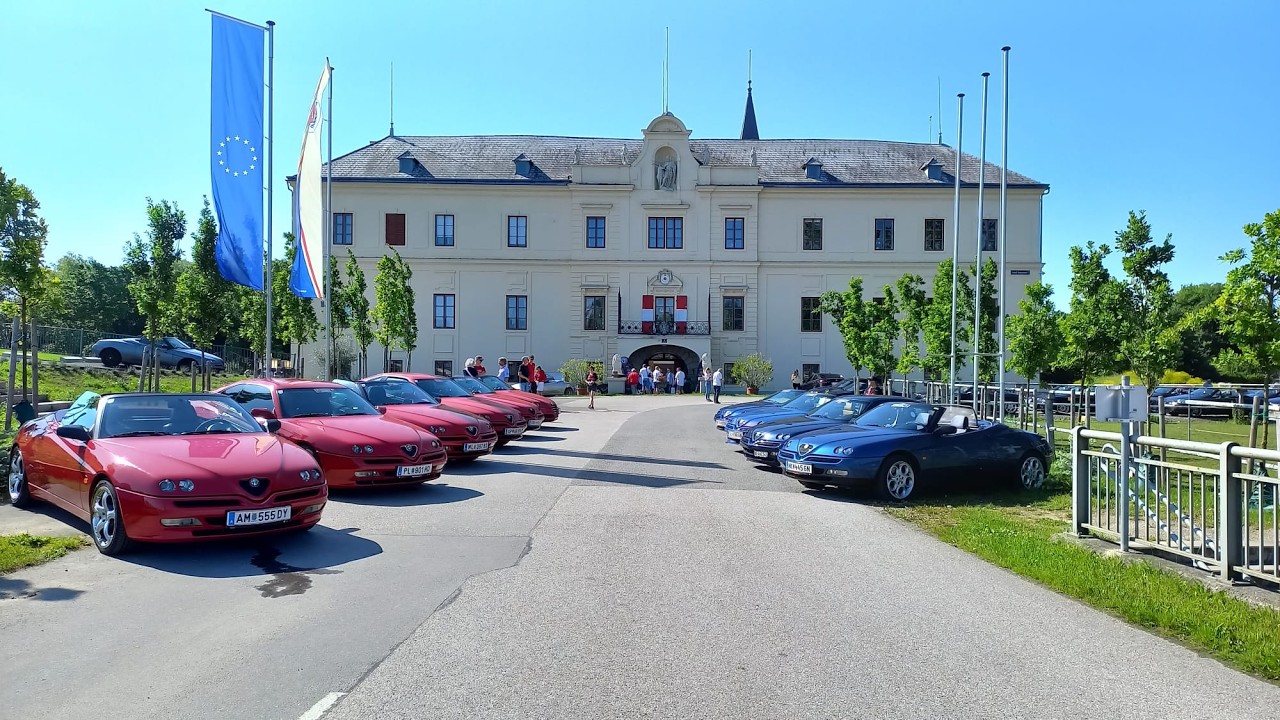 5. Alfa Romeo 916 Treffen 2025 in Österreich: Schloss Hubertendorf nach Stift Seitenstetten!