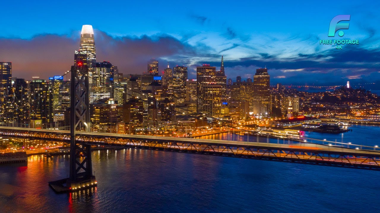 San francisco skyline | 4K Footage
