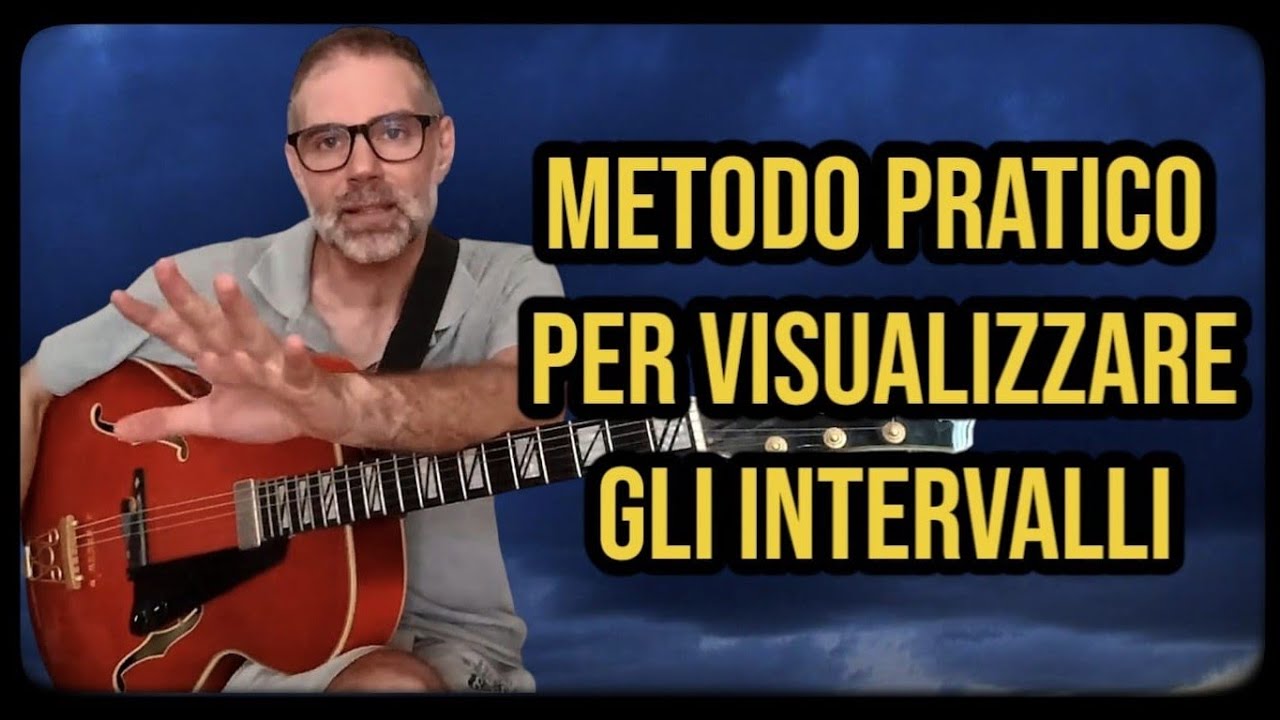 Come visualizzare gli intervalli sulla chitarra