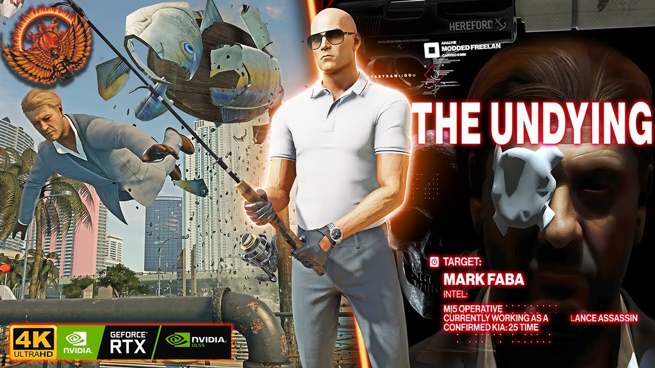 Assassinating Mark Faba 13 Different Ways so he NEVER Returns | Hitman 3™ WoA - The Undying |