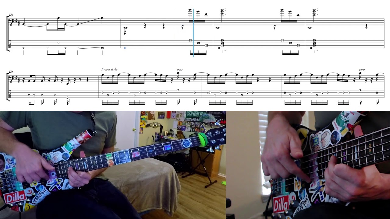 Midnight Joke - Takako Mamiya -  Bass Cover with Tab