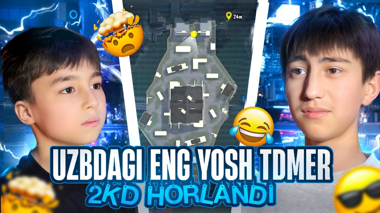 🤯UZBDAGI ENG YOSH TDMER TAMOM 2KD HORLANDI // BEKKI x SHERTOY PUBG MOBILE