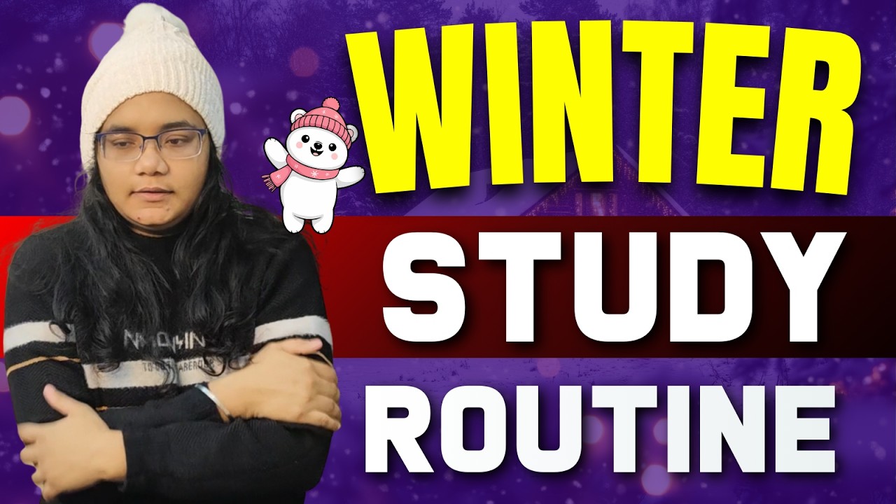 Winter Study Routine + Toppers Timetable for Final Exam | Study in Winters Without Feeling Sleepy