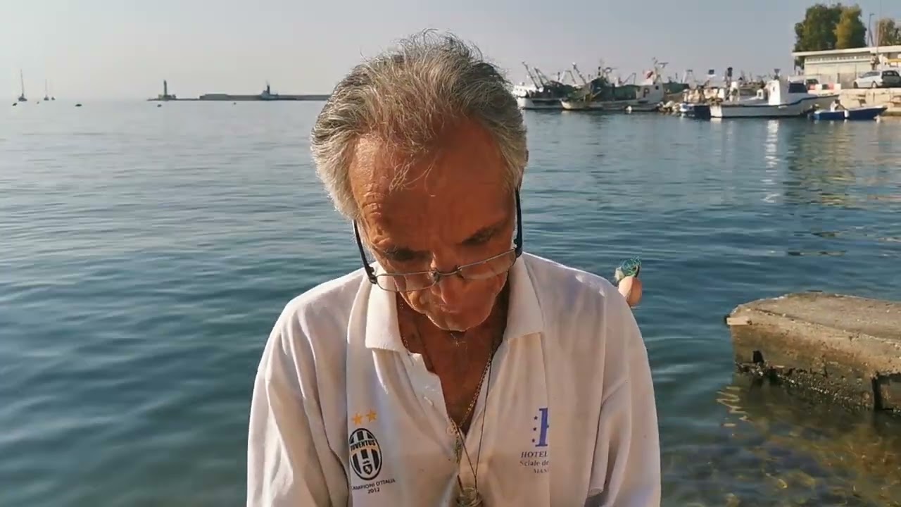 Salvatore Talamo detto Papalette, il re dei polpi.