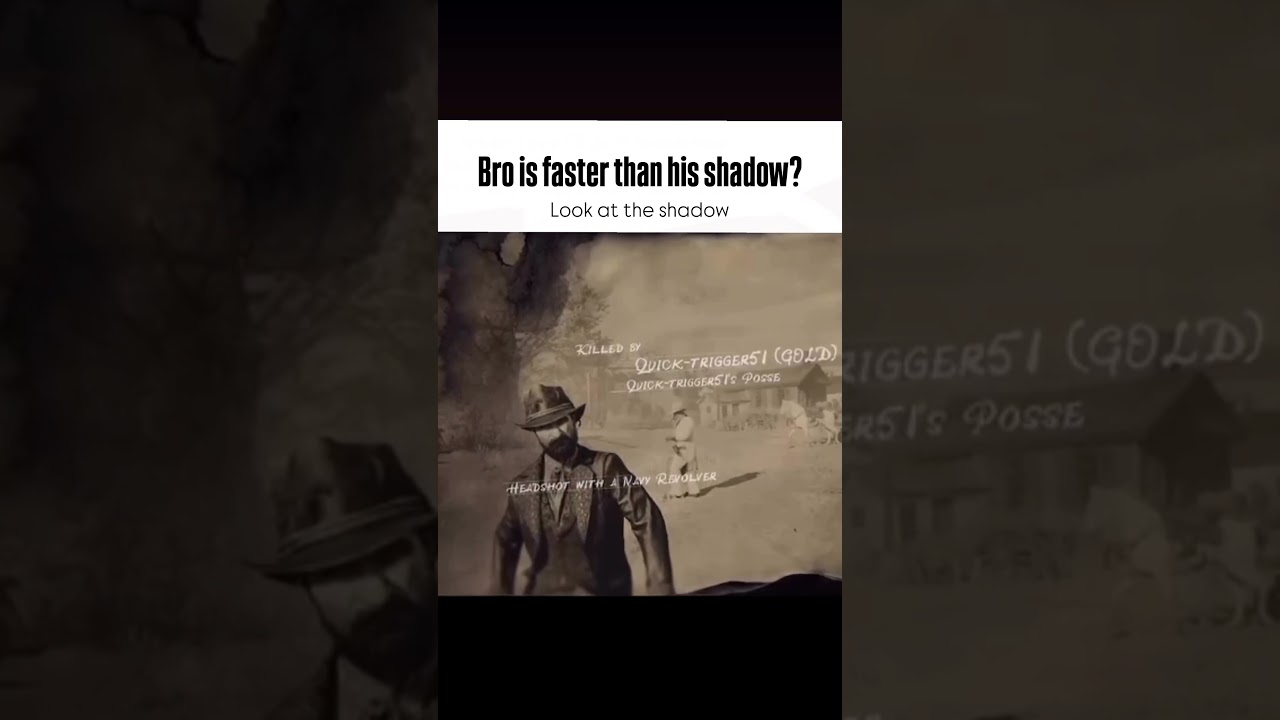 The fastest #rdr2