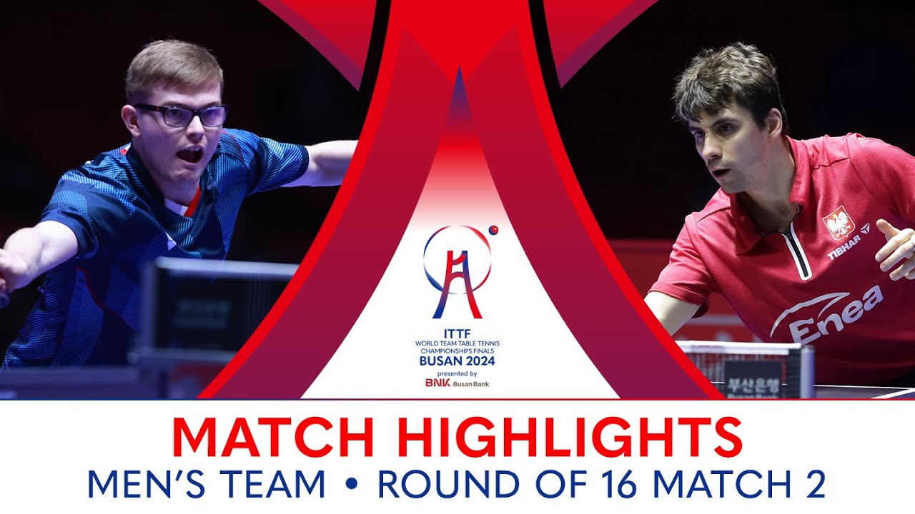 Alexis Lebrun (FRA) vs Jakub Dyjas (POL) | MT R16 - Match 2 | #ITTFWorlds2024