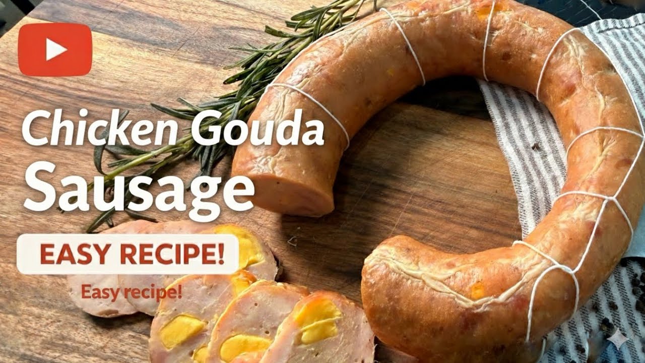 How to make Chicken gouda Ham | Deli-Style Sausage Recipe