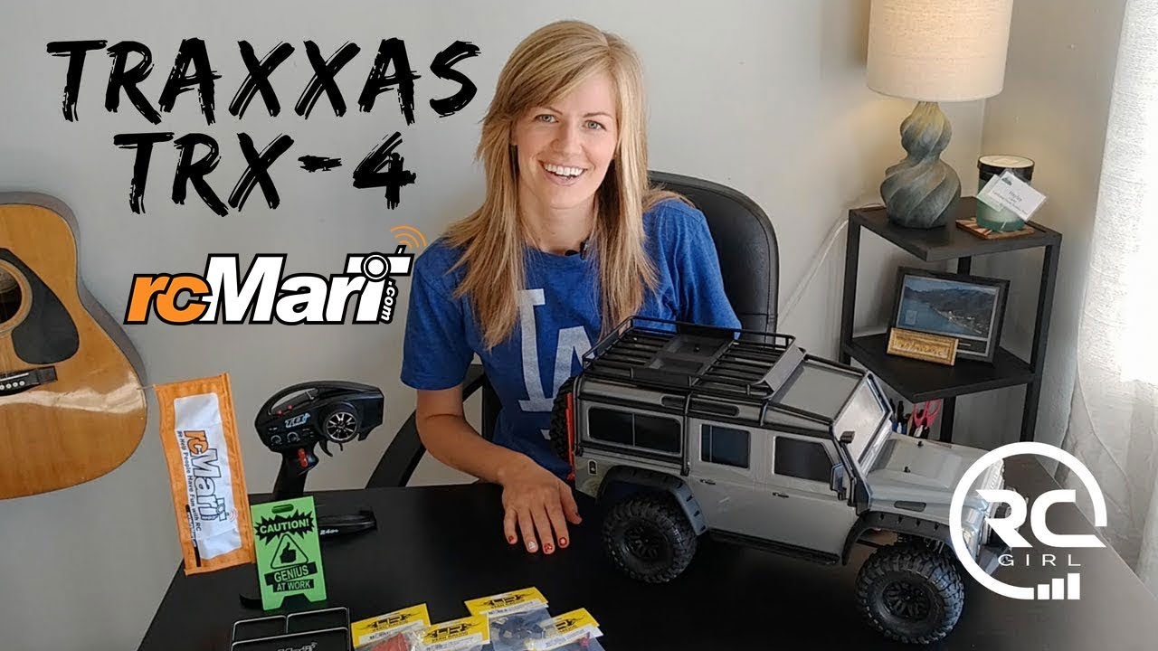 When RC Girl meets the Traxxas TRX-4!