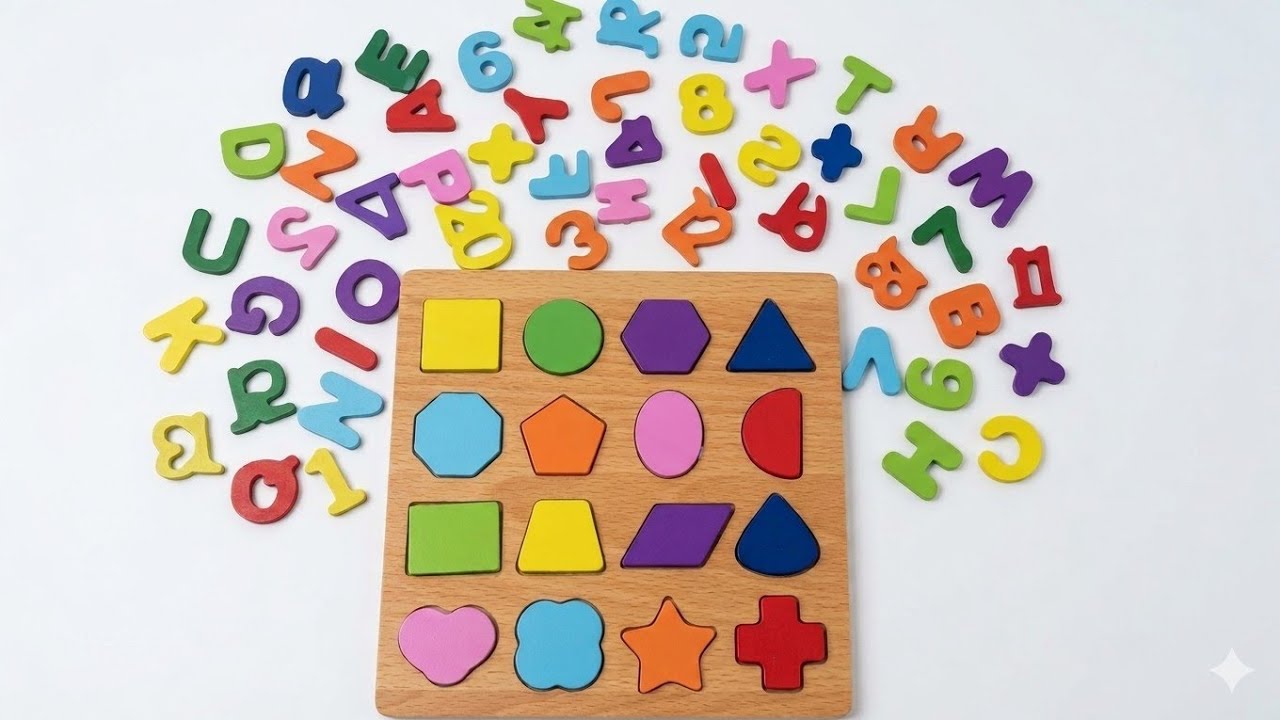 Let's Learn Shapes || #vladandniki #tranding #shapes #learning 