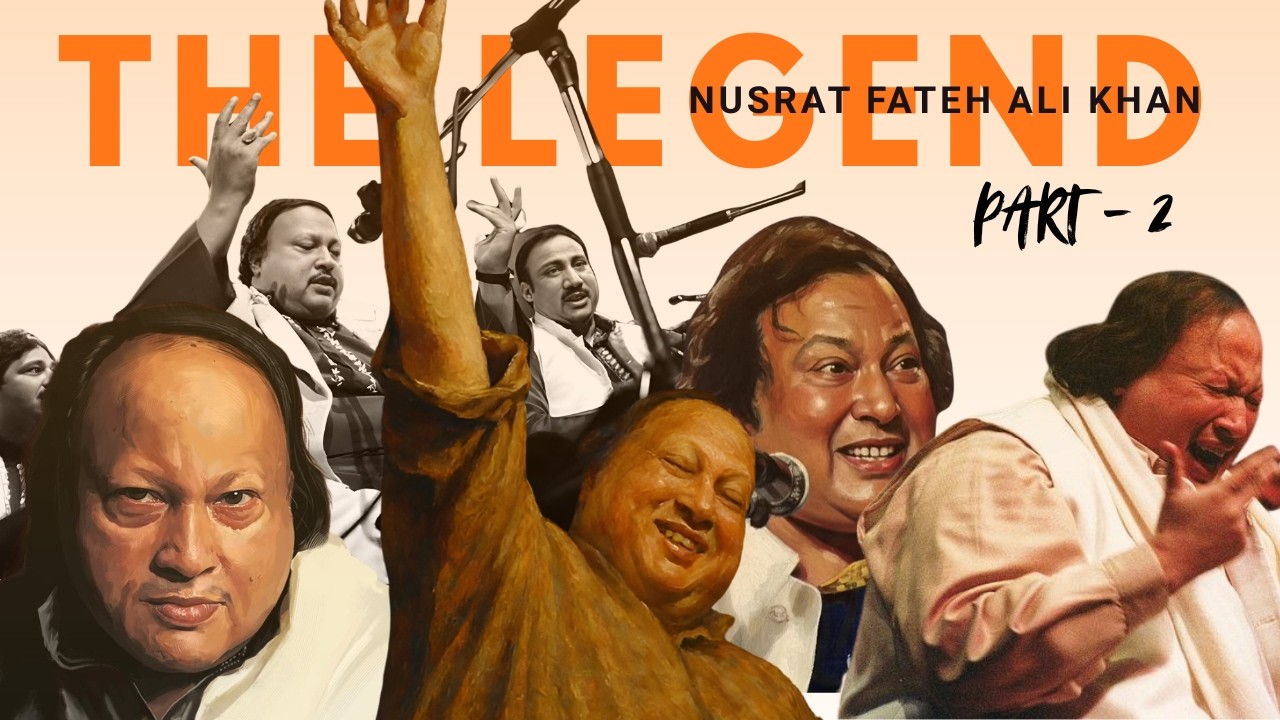 THE LEGEND - PART-2 - Nusrat Fateh Ali Khan x JXONA || Nonstop Remix's