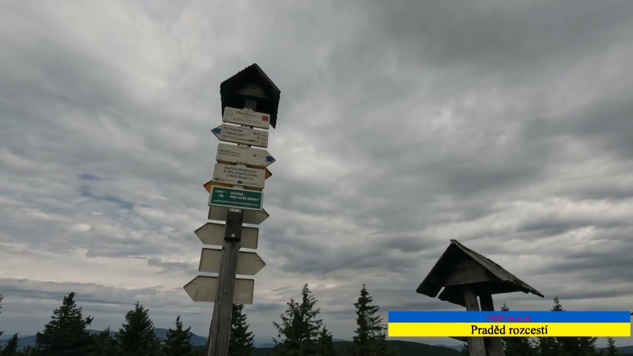 Ovčárna - Praděd - Švýcárna - Kouty nad Desnou