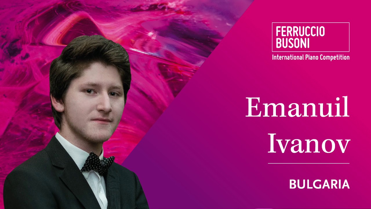 Emanuil Ivanov - Solo Finals - 2019 Ferruccio Busoni International Piano Competition