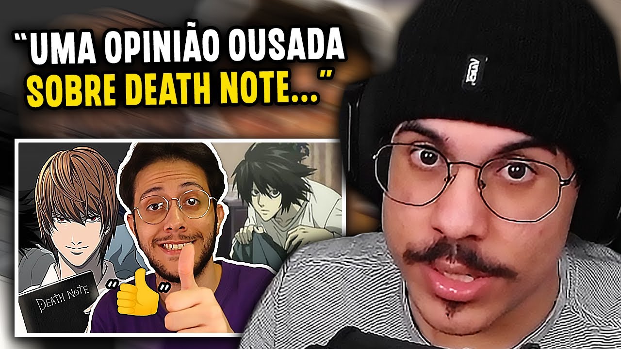 BRUNO RATAQUE FALA SOBRE DEATH NOTE APÓS ASSISTIR PELA PRIMEIRA VEZ | Michi Reage (Outro Rataque)