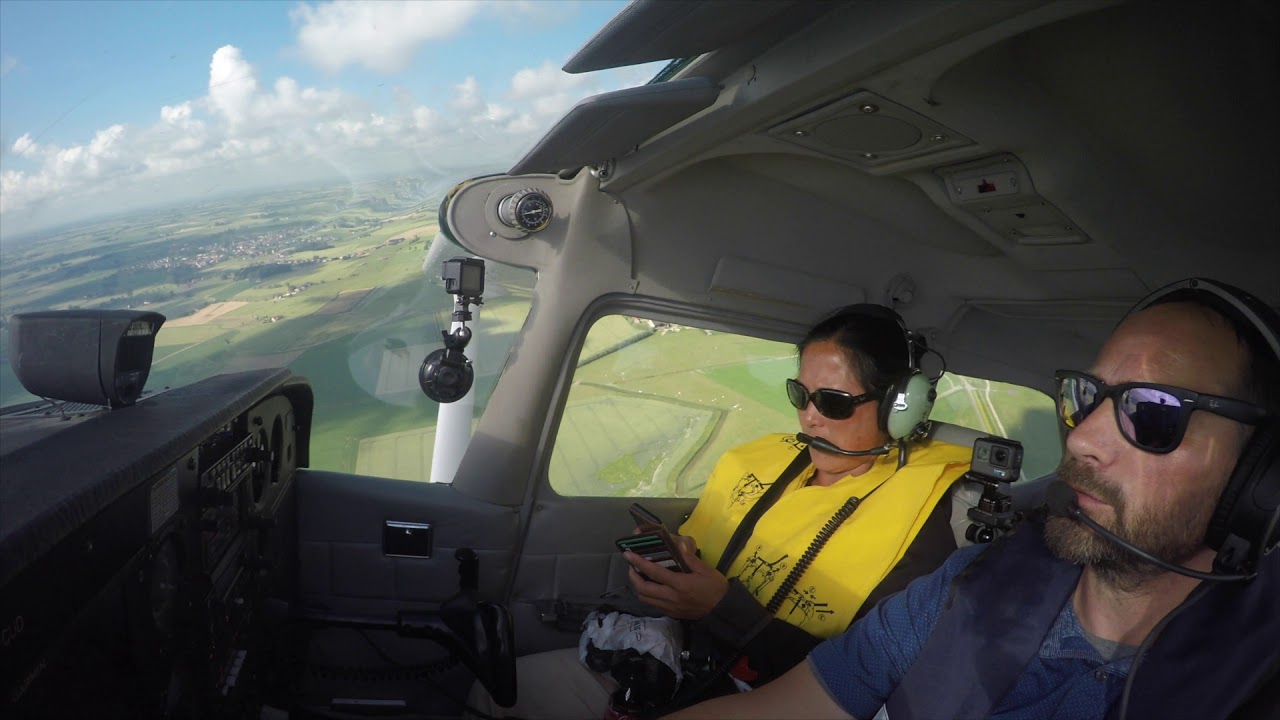 VFR flight from Ostend to Shoreham EBOS to EGKA - 02.07.2019
