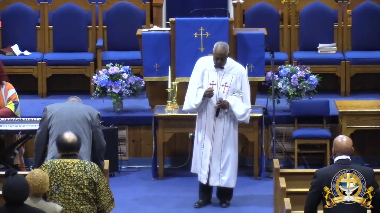 SUNDAY WORSHIP SERVICE 2/22/2026  Sermon: Rev Edward Cooks Interim Pastor  Welcome to St. John Missi