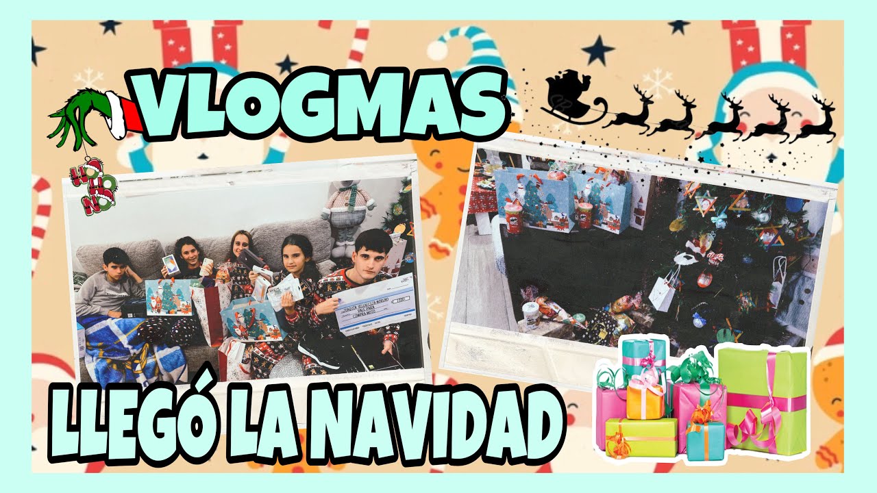 🎄VLOGMAS 🎄ABRIMOS LOS REGALOS DE PAPÁ NOEL!! SORPRESAS!!!🎁