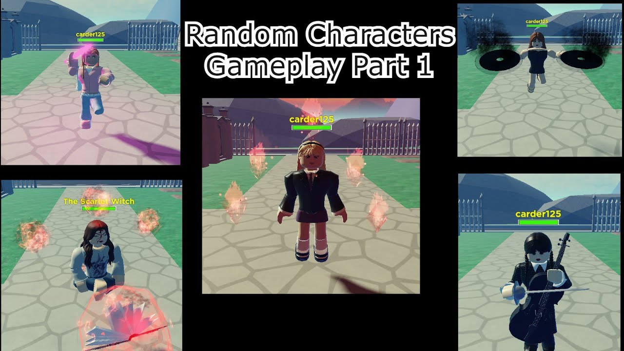 Random Characters Gameplay Part 1 || Heroes Online World